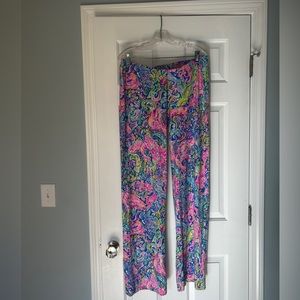 Lily Pulitzer Wide Leg Pants Size L
